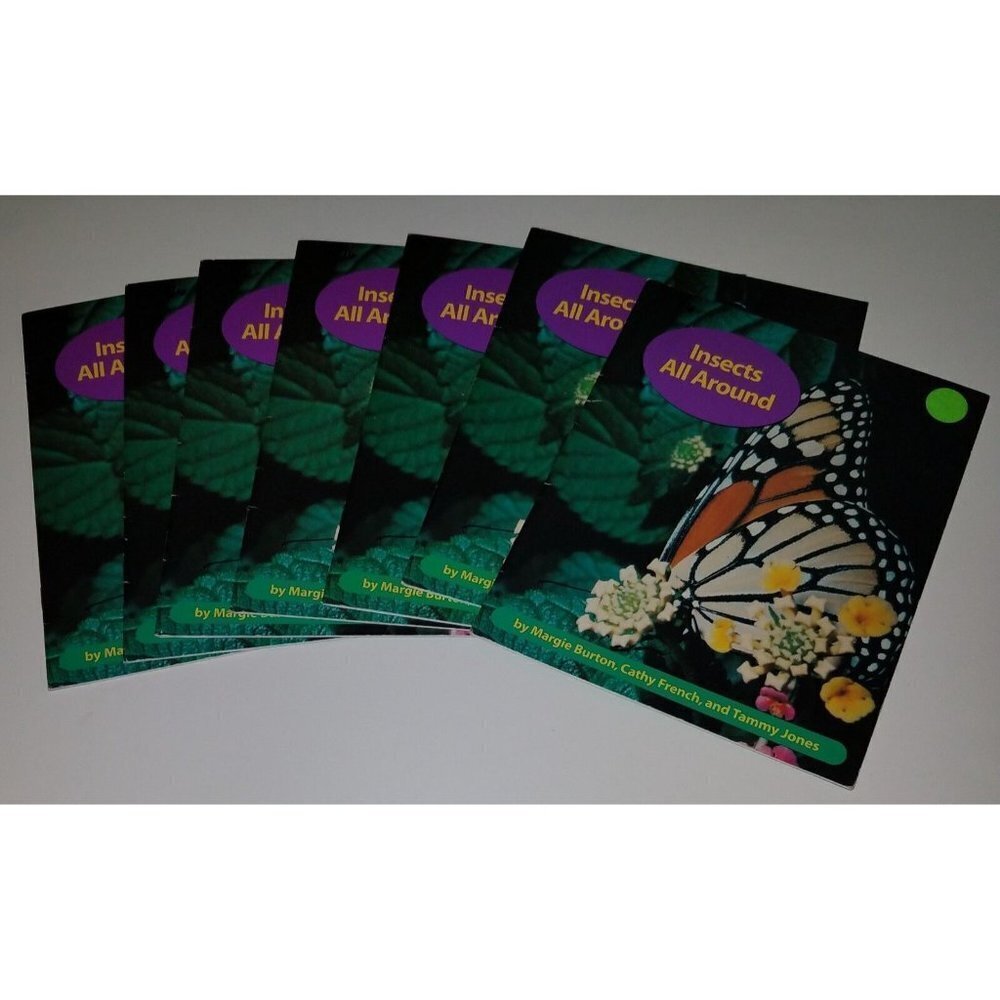 Insects All Around 7 PBK Book Lot Duplicates Teacher Classroom Science Bugs